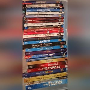 Disney movies bluray and dvds. $15 for bundles listed or $5 each